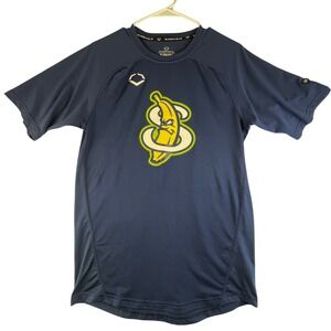 Evoshield T Shirt S P CH Navy Savannah Bananas Logo Short Sleeve